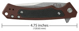 CASE DARK BROWN ANODIZED ALUMINUM MARILLA®