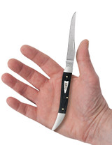 CASE SMOOTH BLACK MICARTA® MEDIUM TEXAS TOOTHPICK