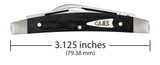 CASE SMOOTH BLACK MICARTA® SMALL CONGRESS