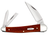 CASE SMOOTH CHESTNUT BONE SEAHORSE WHITTLER