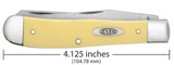 Case Yellow Synthetic Smooth Trapper W/Clip
