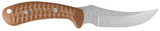 CASE SCULPTED NATURAL CANVAS LAMINATE W/ RED G-10 RIDGEBACK® HUNTER WITH SHEATH