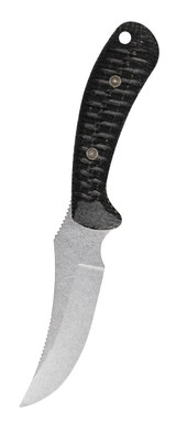 CASE SCULPTED BLACK BURLAP LAMINATE RIDGEBACK® HUNTER WITH SHEATH