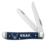 CASE U.S. AIR FORCE™ EMBELLISHED SMOOTH NAVY BLUE SYNTHETIC MINI TRAPPER