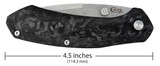 CASE BLACK MARBLED CARBON FIBER WESTLINE®