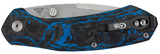 CASE BLUE AND BLACK CARBON FIBER WESTLINE®