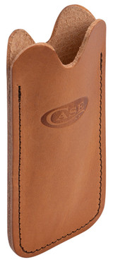CASE GENUINE BROWN LEATHER KNIFE SLIP