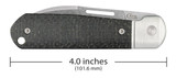CASE SMOOTH BLACK BURLAP MICARTA® HIGHBANKS®