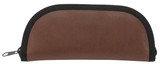 CASE EMBELLISHED GENUINE BROWN LEATHER TACO POUCH MEDIUM
