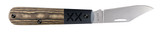 CASE BLACK & TAN RICHLITE W/BLACK G-10 SMOOTH XR BARLOW