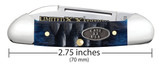 CASE LIMITED XX EDITION XXXVIII GATOR JIG OCEAN BLUE BONE BABY BUTTERBEAN