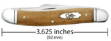 Case Antique Bone Smooth Medium Stockman  Fluted