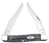 CASE CRANDALL JIG POCKET WORN® GRAY BONE CS MUSKRAT