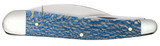 CASE SMOOTH BLUE SYCAMORE WOOD SEAHORSE WHITTLER