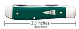 CASE SMOOTH SPRUCE GREEN SYNTHETIC MINI TRAPPER