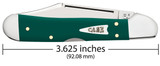 CASE SMOOTH SPRUCE GREEN SYNTHETIC MINI COPPERLOCK®