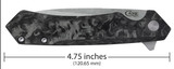 CASE BLACK MARBLED CARBON FIBER KINZUA®