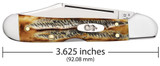 CASE JIGGED CASE 6.5 BONESTAG® MINI COPPERLOCK®