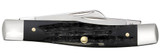 CASE JIGGED BUFFALO HORN MEDIUM STOCKMAN WITH PEN BLADE
