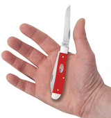 Case American Workman Red Synthetic Smooth Mini Trapper