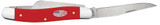 Case American Workman Smooth Red Synthetic CS Medium Stockman 73931