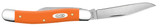 CASE SMOOTH ORANGE SYNTHETIC MEDIUM JACK