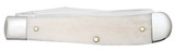 CASE SPORTSMAN SERIES DEER EMBELLISHED SMOOTH NATURAL BONE TRAPPER