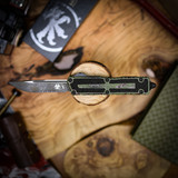 Microtech Scarab II Gen III  Part Serrate Outbreak Signature Series
