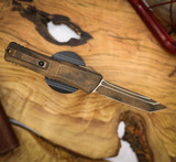MICROTECH COMBAT TROODON TANTO GEN III PLAGUE OUTBREAK SIGNATURE SERIES FULL SERRATE