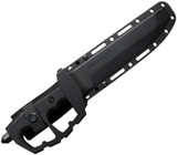 COLD STEEL CHAOS DOUBLE EDGE / 13.5" OVERALL / 7.5" BLADE / 4.5MM THICK / SK-5 HIGH CARBON STEEL / 6" 6061 ALUMINUM HANDLE / SECURE-EX SHEATH