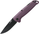 SOG ADVENTURER LB / 3.5" BLADE / 5CR15MOV / DUSK PURPLE + BLACK / BLISTER PACK