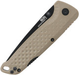 SOG ADVENTURER LB / 3.5" BLADE / 5CR15MOV / FDE + BLACK / BLISTER PACK