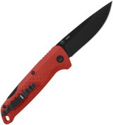 SOG ADVENTURER LB / 3.5" BLADE / 5CR15MOV / RED + BLACK / BLISTER PACK
