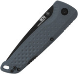 SOG ADVENTURER LB / 3.5" BLADE / 5CR15MOV / GRAY + BLACK / BLISTER PACK
