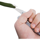 SOG POWERLOCK W/ V-CUTTER / NYLON SHEATH / SATIN / CLAM PACK
