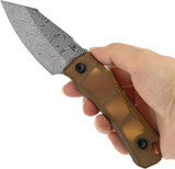 KANSEPT KNIVES LOKI FIXED BLADE AMBER PEI