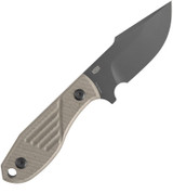 KANSEPT KNIVES TINY DANCER FIXED BLADE SAND