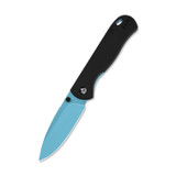 QSP Ferret Nitro V, sky blue, Handle: Black G10 QS170-A4