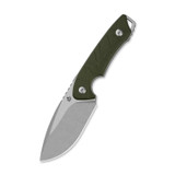 QSP Tiny TOT 10Cr15MoV (equal to VG10), stonewash Handle: OD green G10