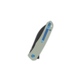 QSP OTTER SANDVIK 14C28N, BLACK, HANDLE: JADE G10