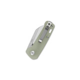QSP Penguin Mini Sandvik 14C28N, 2 tone satin, Handle: Jade G10