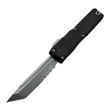 MICROTECH ULTRATECH GEN IV T/E APOCALYPTIC FULL SERRATE BLACK 11234-12AP