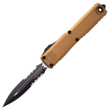 MICROTECH ULTRATECH GEN IV D/E BLACK PART SERRATE TAN 11224-2TA