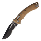 MICROTECH AMPHIBIAN RAM-LOK S/E BLACK PART SERRATE FLUTED ALUMINIUM BROWN 137RL-2FLBN