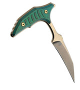 MICROTECH BEE MARFIONE SELECT BRONZED STONEWASH FINISH ANTIQUE GREEN TITANIUM BRONZE TITANIUM 218-13MS1