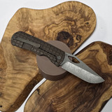 MCNEES KNIVES 3.75  DIXON FRAG BRONZE, STONEWASHED HARDWARE