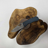 MCNEES KNIVES 3.75 DIXON SHOCKWAVE BLUE, STONEWASHED HARDWARE SIMS1T2425