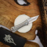 AUXILIARY MANUFACTURING COFFIN TANTO SLIPJOINT FULL TI