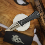 AUXILIARY MANUFACTURING COFFIN TANTO CROSSBAR FOLDER GREY ALUMINUM