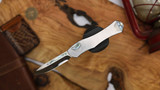 HERETIC KNIVES HYDRA CUSTOM CRACKED ICE # 21, PRE-OWNED CC5288